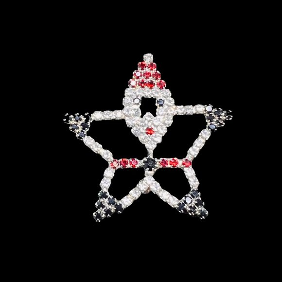 Lot of 5 Vintage Christmas Brooches/Pins (4772) - Picture 3 of 7